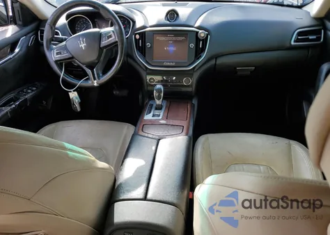 2014 Maserati Ghibli из США, поврежденный, VIN ZAM57XSA3E1086448